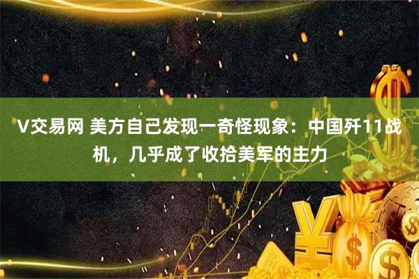 V交易网 美方自己发现一奇怪现象：中国歼11战机，几乎成了收拾美军的主力